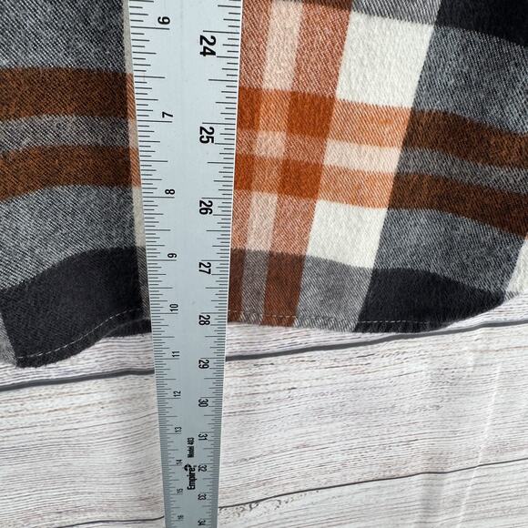 REI Shirt Mens Large Plaid Flannel Button Up Outdoor Workwear Casual - Picture 12 of 12